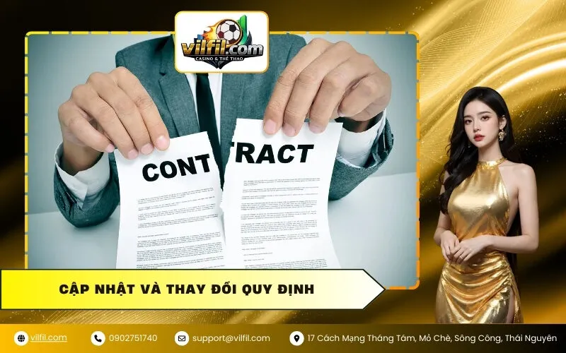 Cập Nhật Và Thay Đổi Quy Định