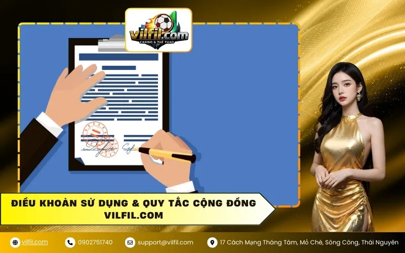 Điều Khoản Sử Dụng & Quy Tắc Cộng Đồng vilfil.com