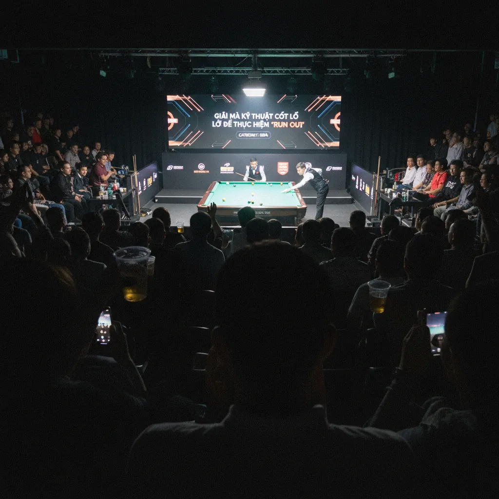 Kèo dọn bàn bida với cú phá bi mạnh mẽ