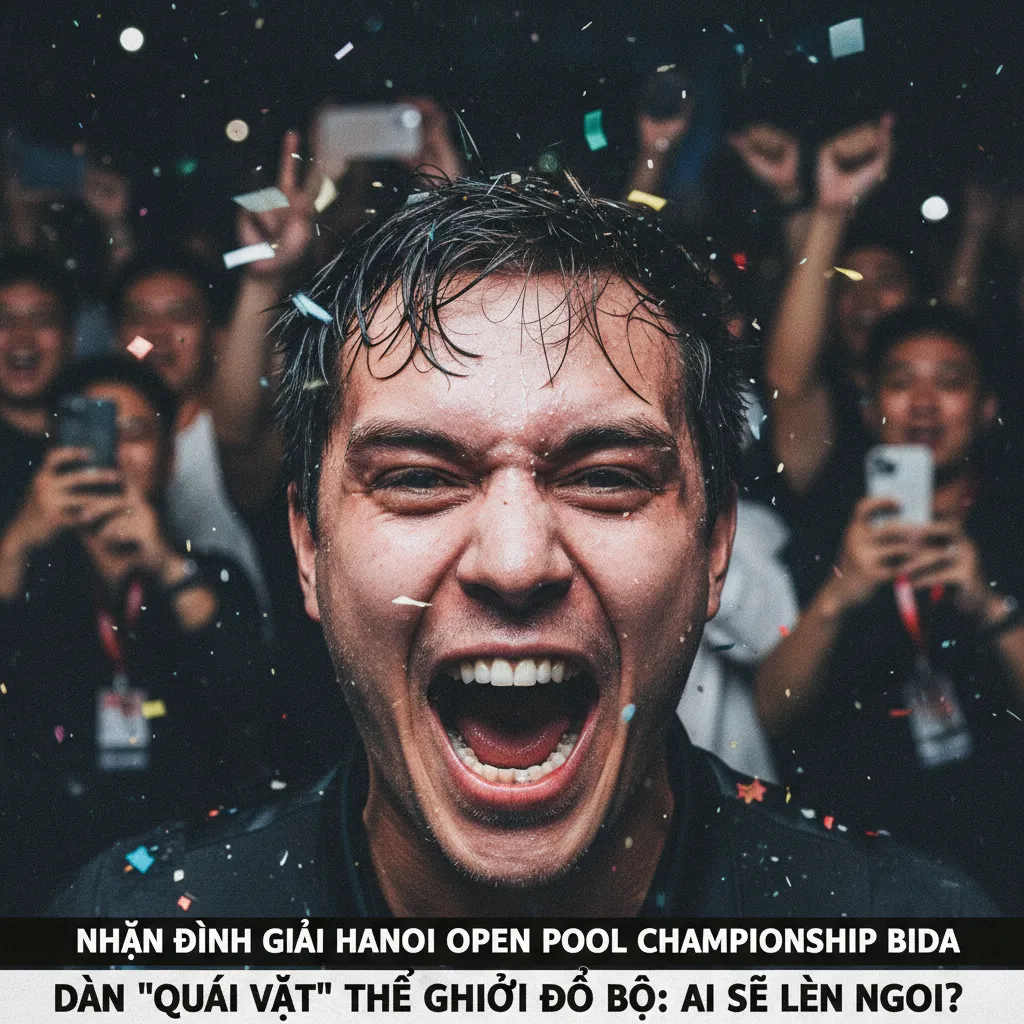 Top pool players at Hanoi Open Championship