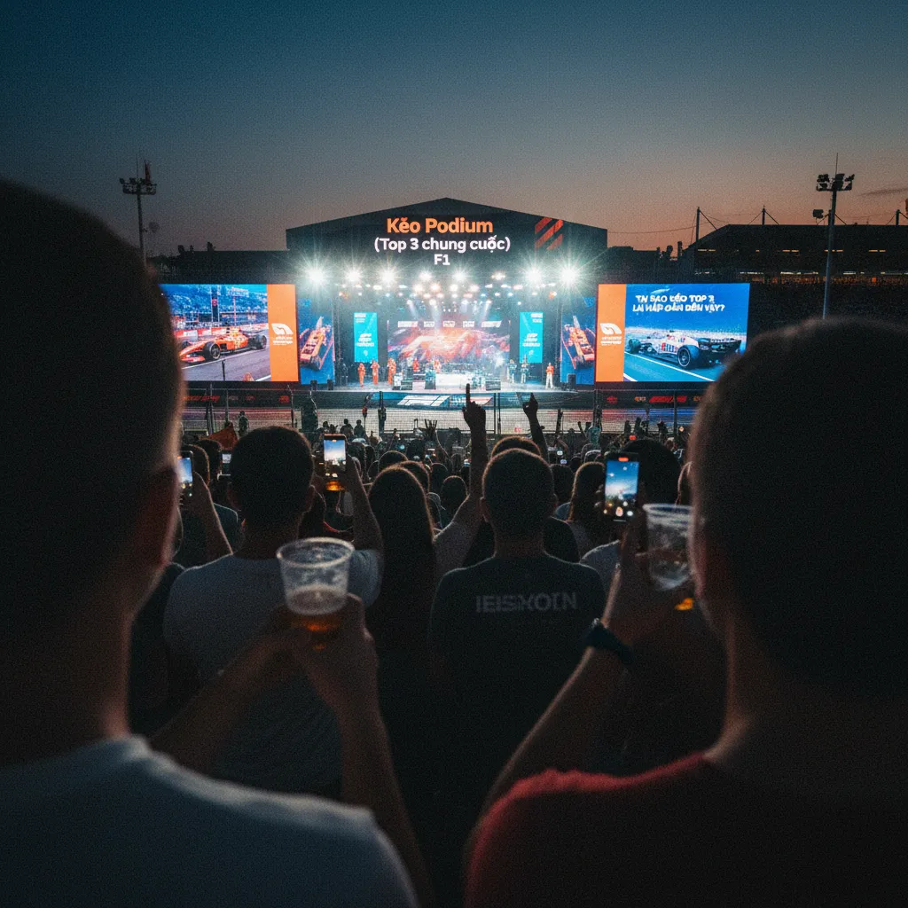 Lựa chọn tay đua F1 cho kèo Podium