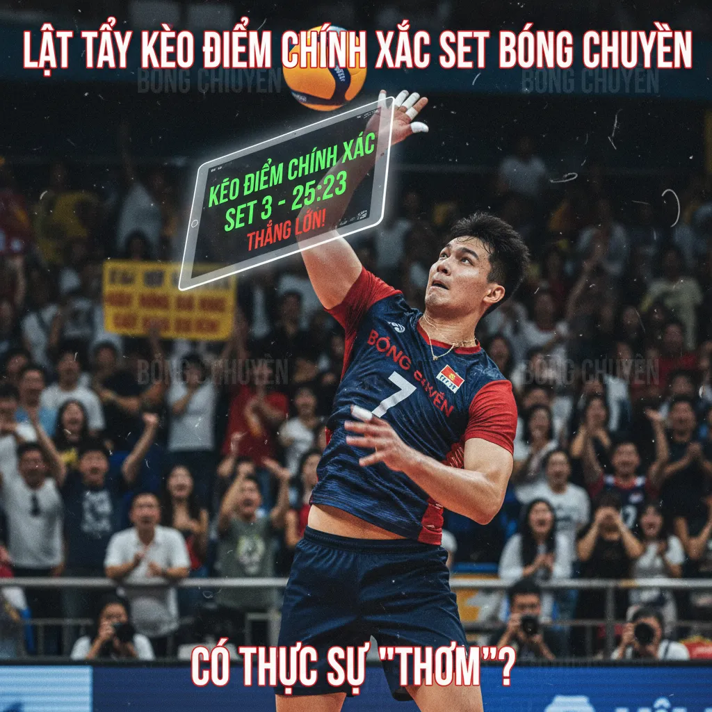 Lật Tẩy Kèo Điểm Chính Xác Set Bóng Chuyền - Có Thực Sự "Thơm"?